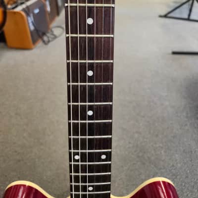 Used 2006 Epiphone Dot Semi-Hollow Electric Guitar, Made in Korea MIK - Cherry w/ Gibson Case image 8