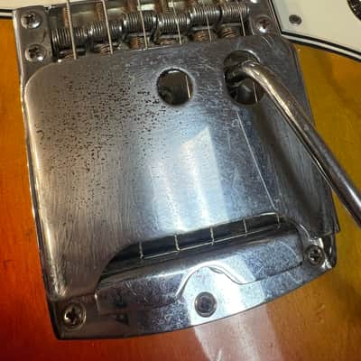 Aria Diamond 1802T 1960s - Burst Finish image 14