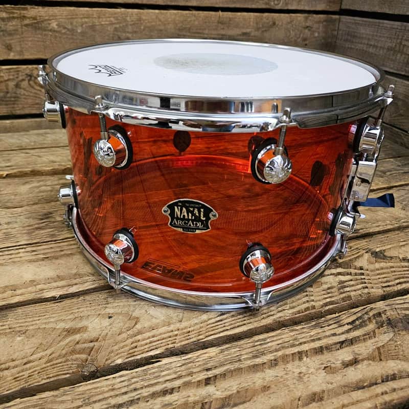 Snare Drum 14" Natal Arcadia Red Acrylic USED! RKARC010726 image 1