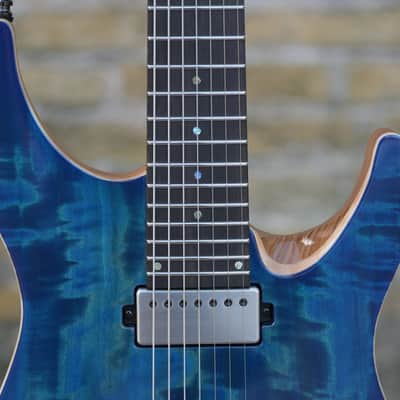 Mayones Aquila Elite S7 Baritone - Infinite Blue Gloss image 5