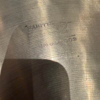 Paiste Formula 602 18” Medium Flat Ride 1979 image 6
