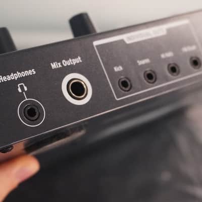 Arturia DrumBrute Impact 2018 - 2021 - Black, plus Decksaver. Local pickup only, in Los Angeles image 2