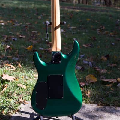 Fender HM Strat 1980s Green Flame image 5