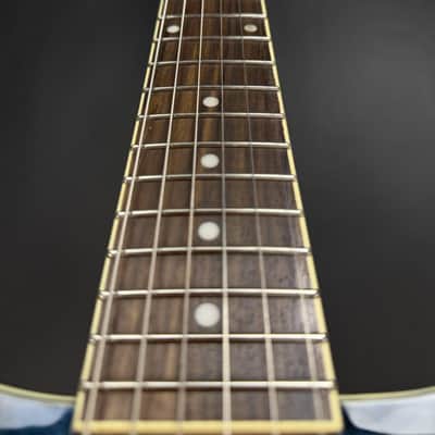 Epiphone Les Paul Special Double Cut Figured - Ocean Water image 5
