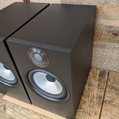 B&W Bowers And Wilkins 606 S2 Anniversary Ed. Speakers - Black - Open Box image 4