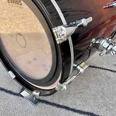 Sonor AQ2 16" x 15" Maple Bass Drum with Bass Mount Brown Fade Gloss image 6