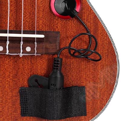 Microphone Pickup for Acoustic Classic Guitar Ukulele Violin Banjo Mandolin Musical Instruments, Can Pick up Clear and Accurate Sound Pickup image 4