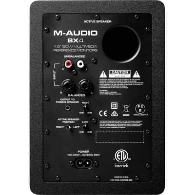 M-Audio BX4D3 Enceintes actives 2 voies 4,5" 120W (paire) image 4