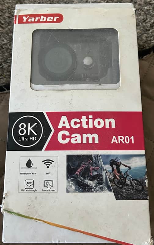Yarber action camera 8k Action camera AR 01 2019 - Black
