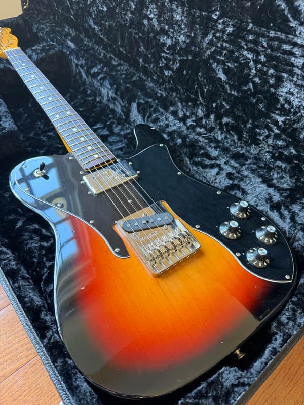 2022 Fender American Original 70s Telecaster Custom - 3 Tone Sunburst image 1
