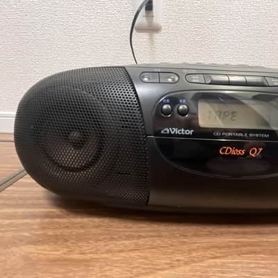 Victor RC-Q7 Portable Stereo Boombox – CD/Cassette/Radio – Fully Tested image 5