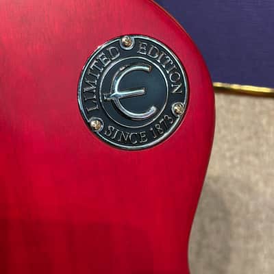 Epiphone '59 Les Paul Standard Outfit 2022- Aged Dark Cherry Sunburst image 5