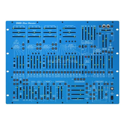 Behringer  2600  Limited-Edition Analog Semi-Modular Synthesizer  NEW - Blue Marvin image 2