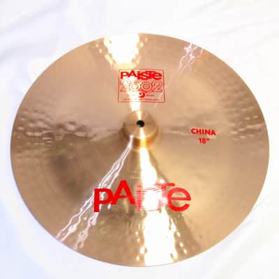 Paiste 2002 China シンバル　18” Paiste 18