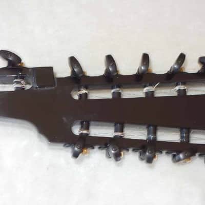 LUCIO NÚÑEZ Sophia 13-String Classical Harp Guitar, Spruce/Ziricote, w/Custom Case, Extremely Rare!! image 11