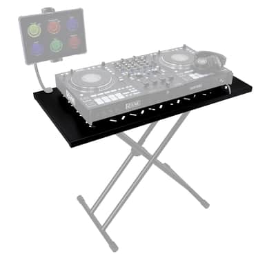 Rockville RKS-AIR Hydraulic Air Powered Keyboard Stand with DJ Table Shelf image 8