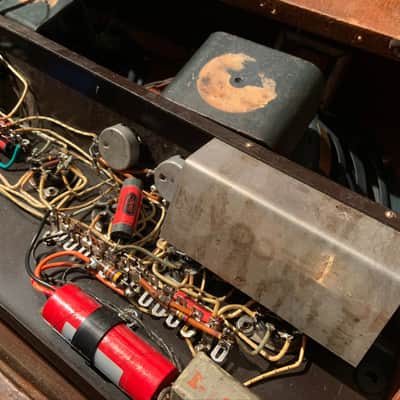 Completely Restored 1949 Gibson GA-50 Vintage Tube Amp Combo Jensen Alnico Speakers image 6