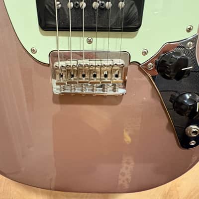 2020 Fender Player 90 Mustang Electric Guitar, Burgundy Mist Metallic, Pau Ferro Fingerboard MIM image 5