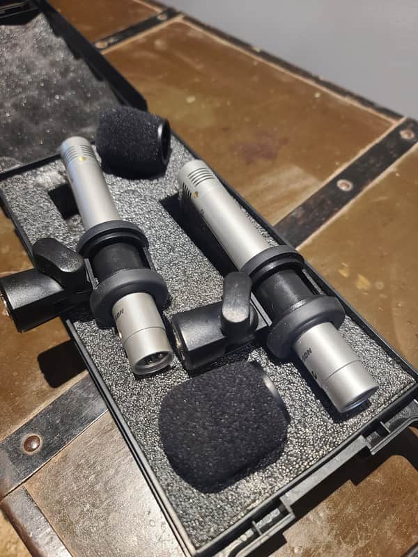 Samson C02 Small-Diaphragm Supercardioid Pencil Condenser Mics (Stereo Pair) 2010s - Silver