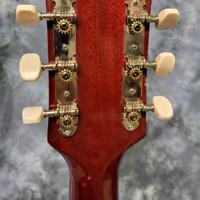 Global Vintage 1970's Global Hummingbird Jumbo Acoustic Redburst Pro Setup Original Case image 8