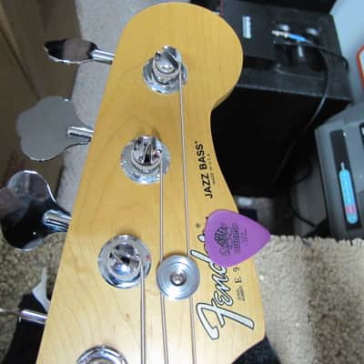Fender Jazz Bass Long Horn 1989 - Black - USA image 4