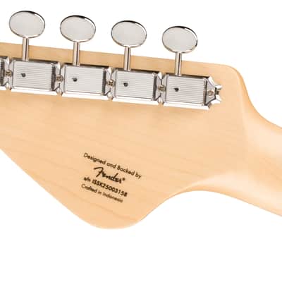 Squier Paranormal Electric VI Laurel FB Parchment Pickguard 3-Color Sunburst image 5