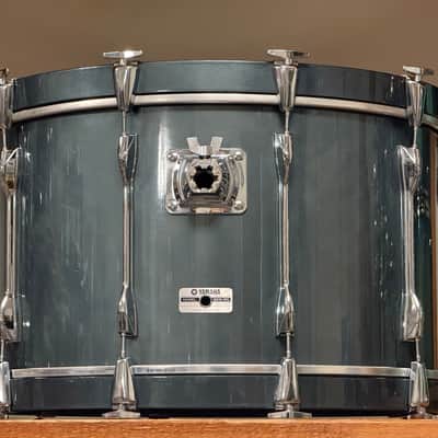 Yamaha 24" Recording Custom Metallic Grey 14x24 Bass Drum BD-924RC MIJ image 12