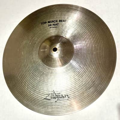 Zildjian Quick Beat Platinum 14” Hi-Hats 1986-88 - Platinum image 1