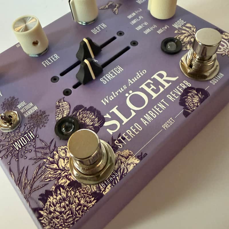Walrus Audio Slöer Stereo Multi-Texture Reverb