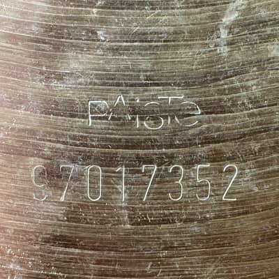 Paiste 20" Signature Traditionals Light Ride Cymbal 1996 - Present - Traditional - VIDEO image 6