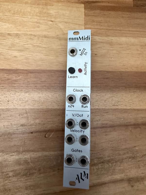 ALM/Busy Circuits ALM023 mmMidi Midi to CV Interface Eurorack Synth Module 2019 - Present - Silver image 1