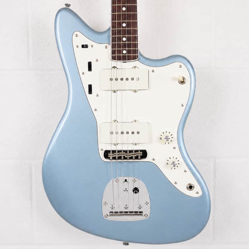 Fender FSR MIJ Traditional 60s Jazzmaster Ice Blue Metallic Matching Headstock KI-26 image 1