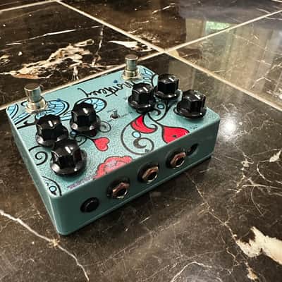 Keeley Monterey Rotary Fuzz Vibe 2016 - Present - Blue / Graphic image 6