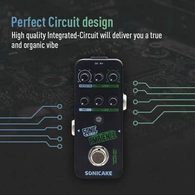 SONICAKE Sonic Ambience Multi Mode Delay and Reverb Guitar Bass Effects image 2