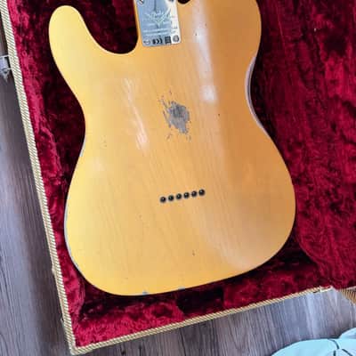 Fender Custom Shop Limited Edition 70th Anniversary Broadcaster Relic 2020 - Aged Nocaster Blonde image 12