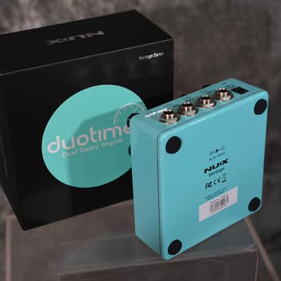NuX NDD-6 DuoTime Dual Delay Engine Pedal Verdugo Series w FAST n Free Same Day Shipping image 3