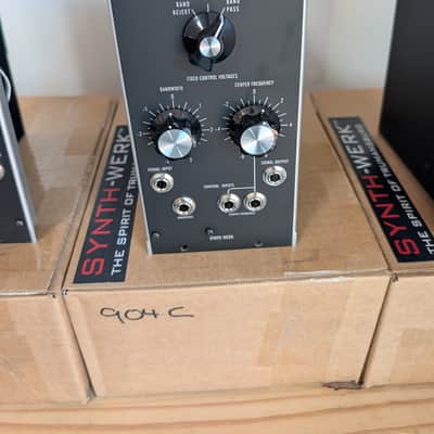 SYNTH-WERK 5U Moog Modular Filter Set (3)- 904-A 904-A 904-C Synth Modules image 3