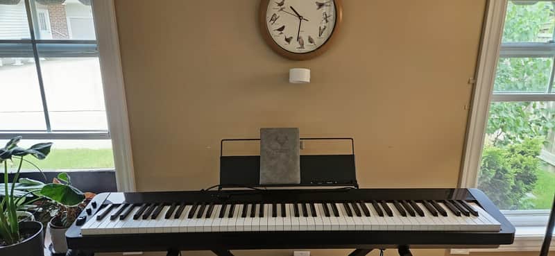 Casio PX-S3000 Privia 88-Key Slim Digital Console Piano 2010s - Black image 1