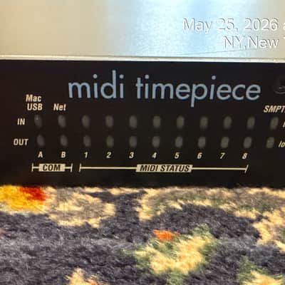MOTU MIDI Timepiece MTP AV USB MIDI Interface 2000s - Black image 5