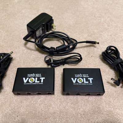 Pair of Ernie Ball Volt Power Supplies 2021 - Black