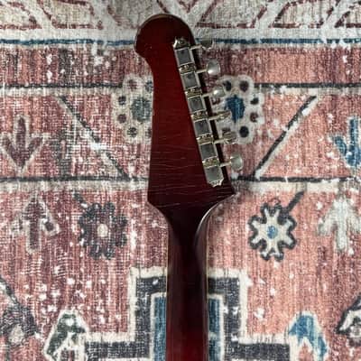 1967 Gibson Trini Lopez Standard Vintage Cherry Made In Kalamazoo ES335 Body Firebird Neck Semi Hollowbody Electric Guitar W/ Custom Shop Lifton Hardshell Case! image 12