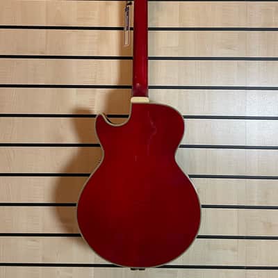 Ibanez GB10SEFM-SRR George Benson Signature Sapphire Red Electric Guitar image 12