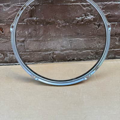 Unbranded 13" 5-Lug Chrome Drum Hoop Rim - Used, Good Condition image 4