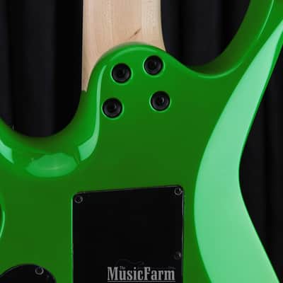 Dean USA Limited Edition RC7 Rusty Cooley 7 String Electric Guitar with Case - Nuclear Green image 5