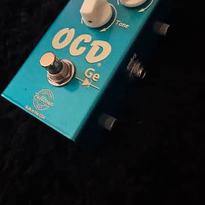 Fulltone Custom Shop OCD-GE Germanium Overdrive 2019 - Tahitian Teal image 3