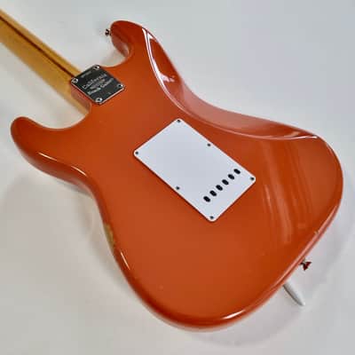 Fender Stratocaster 1957 California Beach 2004 Custom Shop Coral Sunset NOS image 19