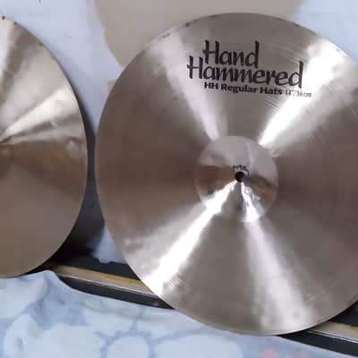 Sabian 14" HH Hand Hammered Regular Hi-Hat Cymbals (Pair) 1992 - 1998 - Natural image 14