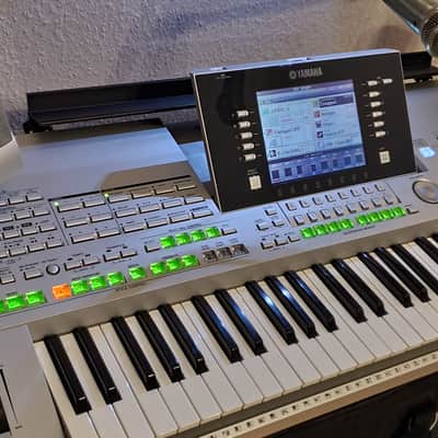 Yamaha Tyros XXL Pack ! USB✅ + 30.000 SONGS + Speakers + Micro + Stand + 80GB ✅Profi Keyboard image 3