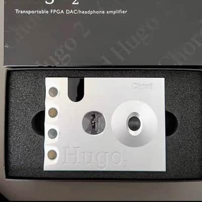 Chord Electronics Hugo 2 DAC Headphone Amp Chord Electronics - HUGO 2 Transportable DAC / Headphone portal Amplifier better than Astell and Kern made in UK black silver image 3
