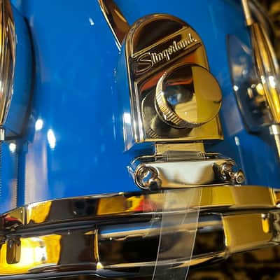 Slingerland 6.5" x 14" Studio King Snare Drum - Lunar Blue Lacquer image 3